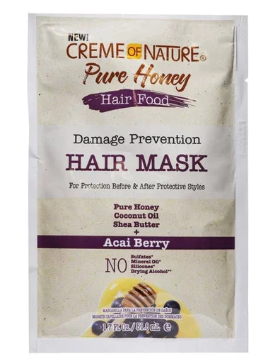 Creme of Nature Pure Honey Acai Berry Hair Mask 1.75 fl oz
