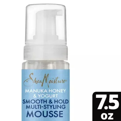 Shea Moisture Manuka Honey & Yogurt Smooth Hair Mousse 7.5 Fl Oz