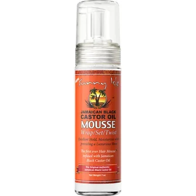 Sunny Isle Jamaican Black Castor Oil Mousse Wrap Set Twist 7oz