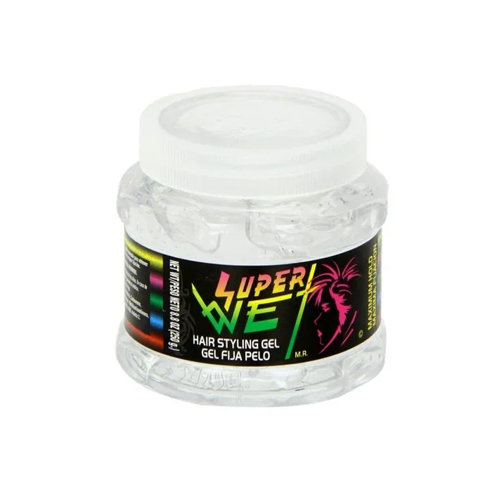 Super Wet Styling Gel – Max Hold 8.8oz