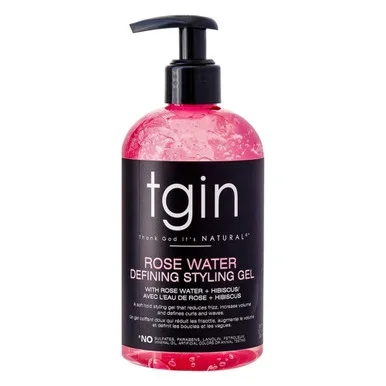 TGIN Rose Water Curl Defining Styling Gel 13 fl oz