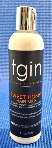 TGIN Sweet Honey Agave Nectar Hair Milk 8 fl oz