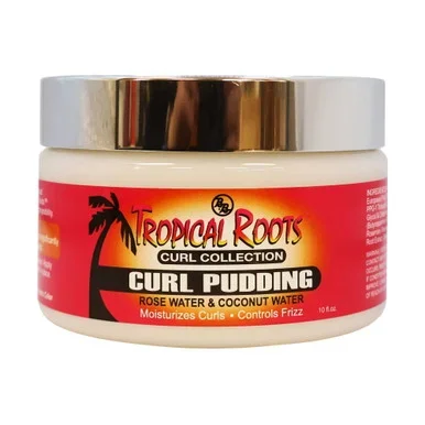 Tropical Roots Curl Pudding with Rose Water 10 fl oz