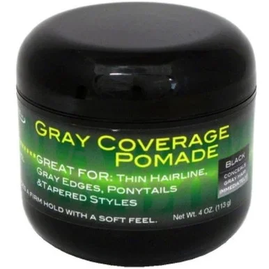 Weave Aide Gray Coverage Pomade Black 4 oz